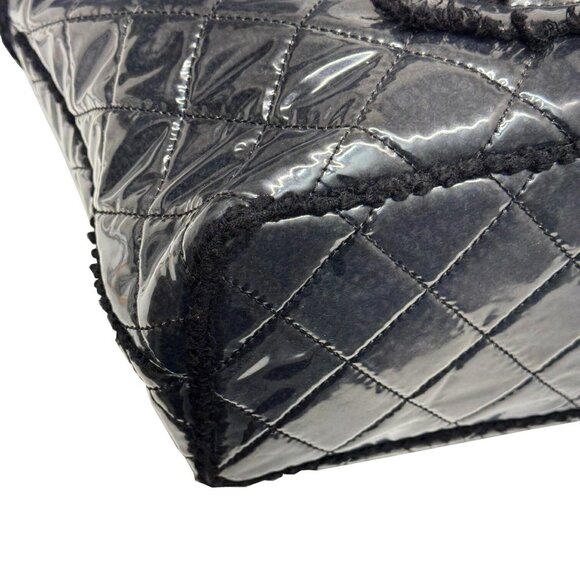 CHANEL Black Coco Mark Shoulder Bag - Picture 6 of 11